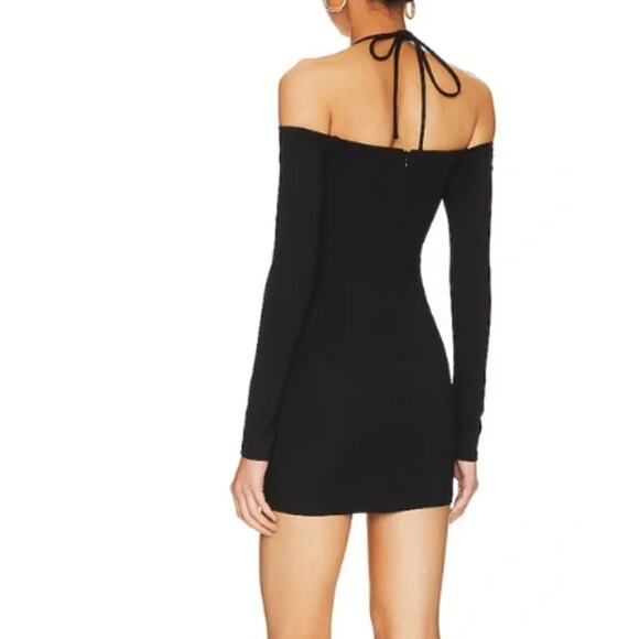 Camila Coelho Celeste Mini Black Cocktail Dress Size Small - Picture 9 of 9
